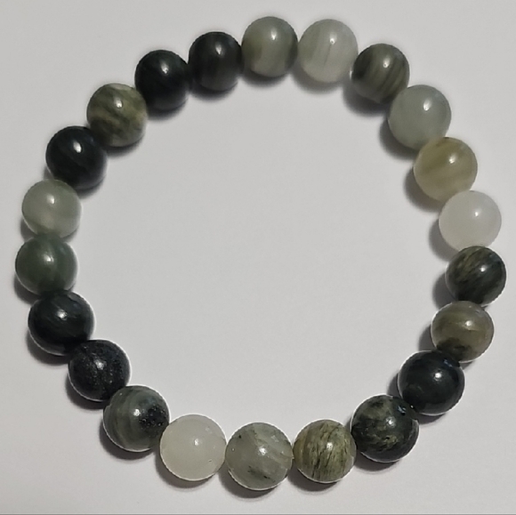 Sage Goddess Jewelry - Green Crystal Bracelet